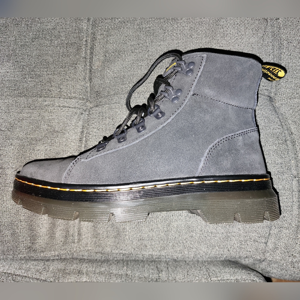 DR MARTENS COMBS BLACK HI SUEDE